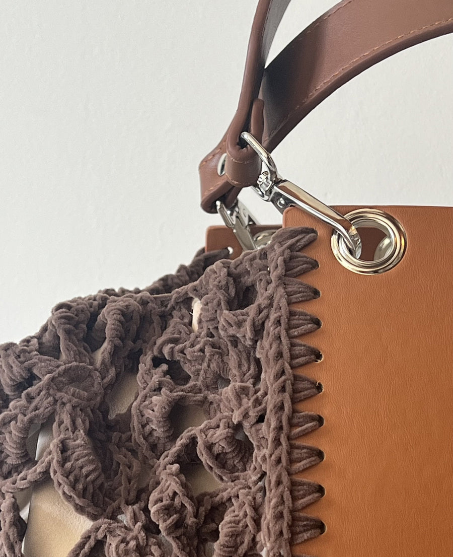 Sac dentelle de fleurs