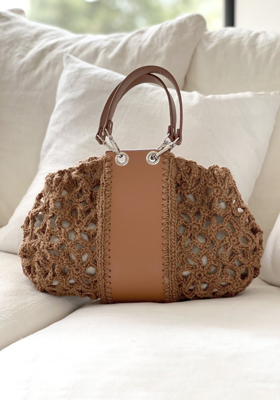 Sac dentelle de fleurs