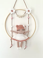 Petit ange rose personnalisable