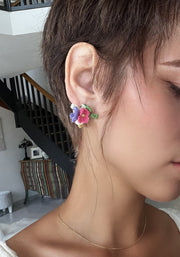 Fleurettes et perle