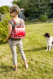 Sac à dos cuir et granny