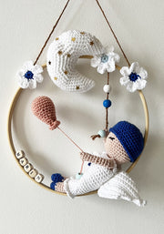 Petit ange bleu personnalisable