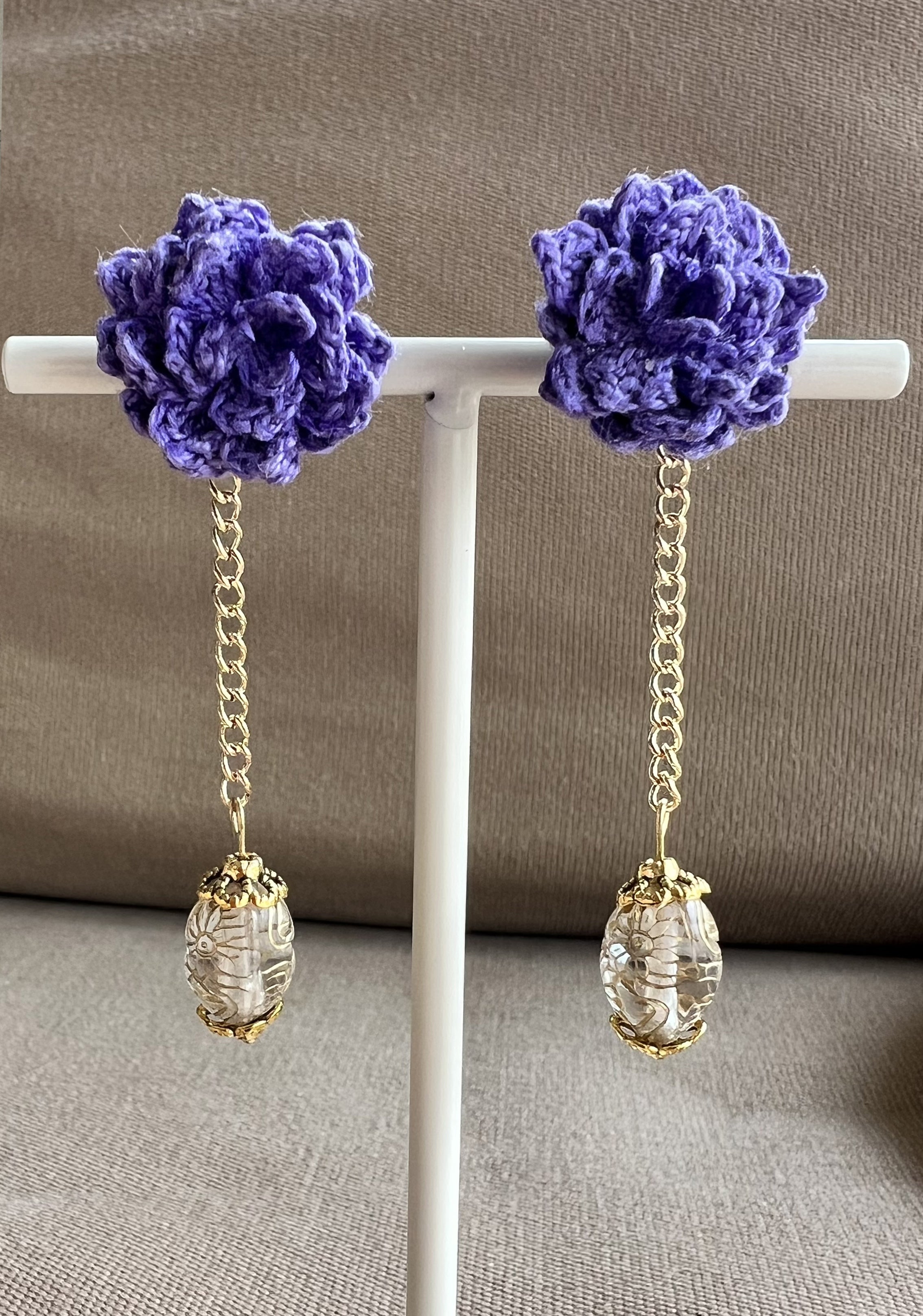 Pendants bleuets
