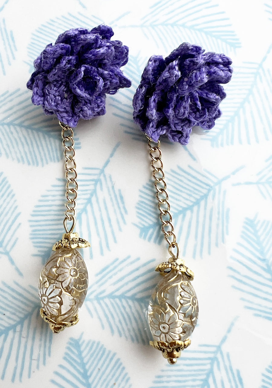 Pendants bleuets
