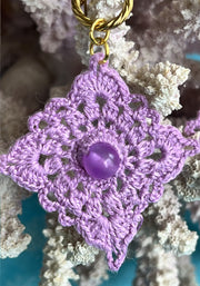 Contis mauve et perle