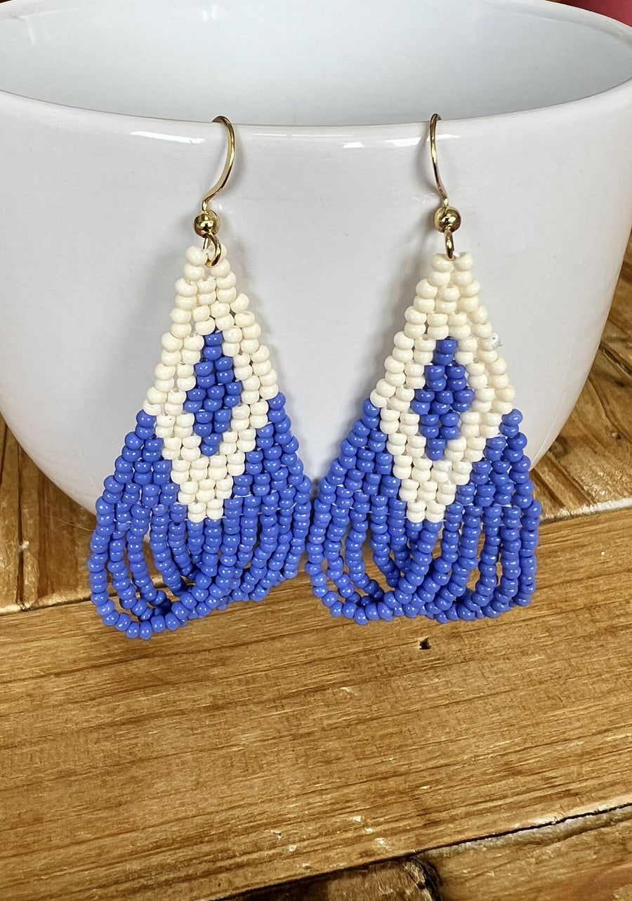 Pendants perles tissées Miyuki