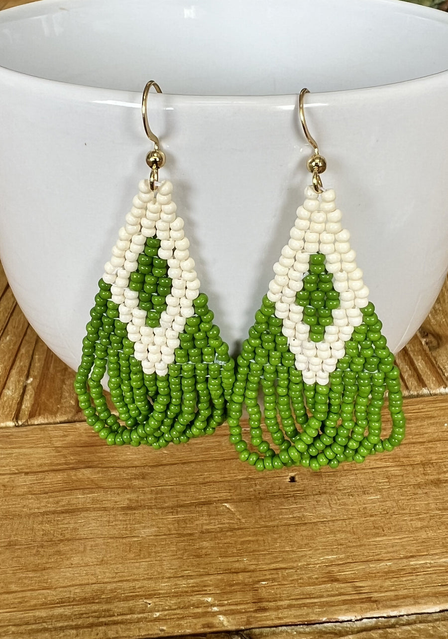 Pendants perles tissées Miyuki
