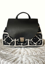 Sac à dos cuir et granny