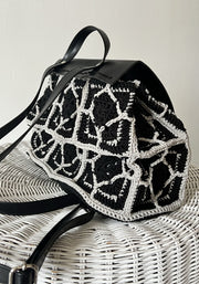 Sac à dos cuir et granny