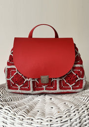Sac à dos cuir et granny