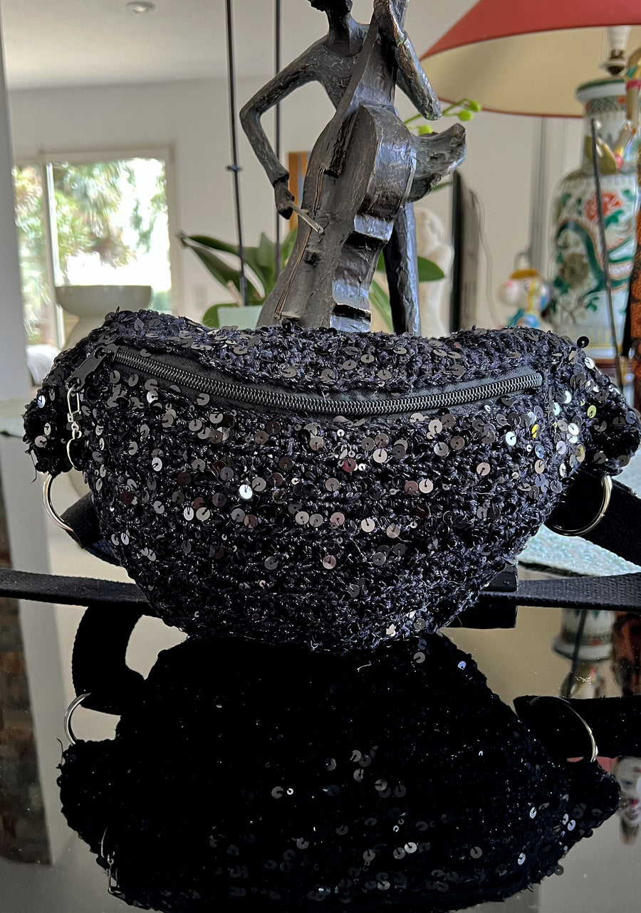 Sac Sequins noir