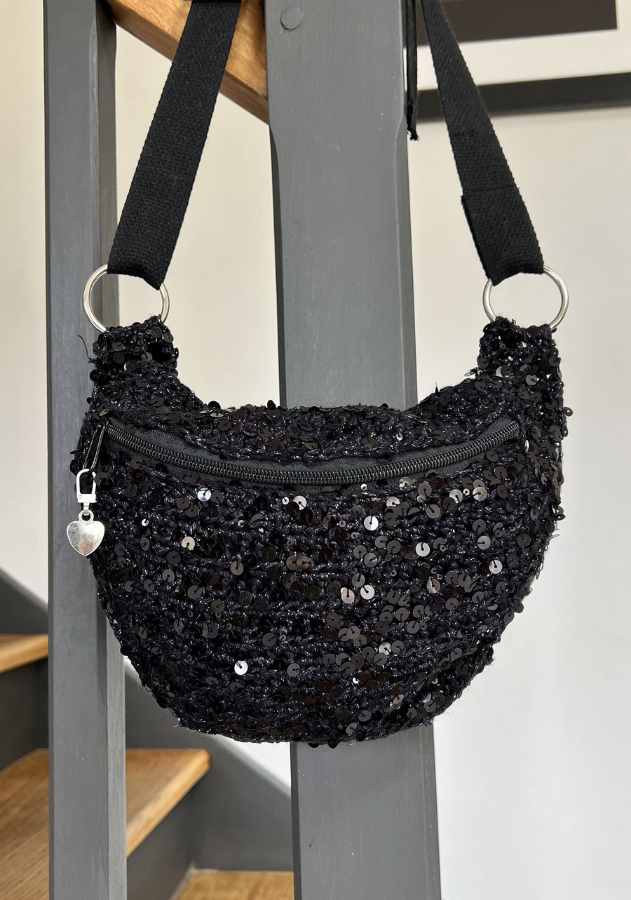 Sac Sequins noir