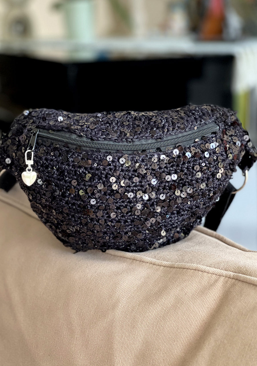 Sac Sequins noir