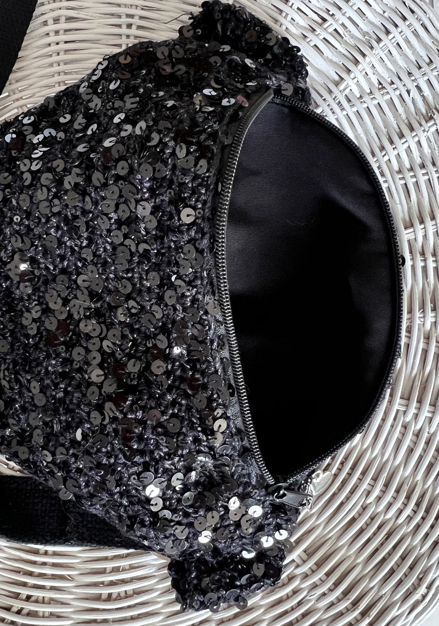 Sac Sequins noir