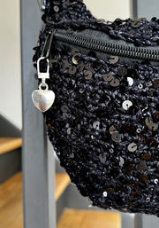 Sac Sequins noir
